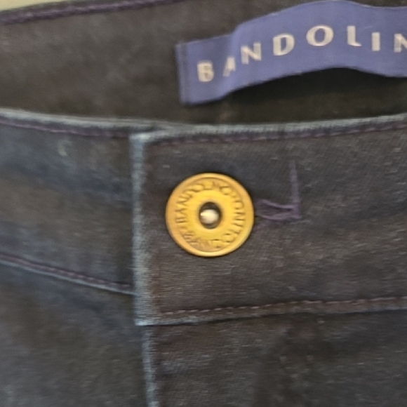 Bandolino Mandie Ankle Cropped Indigo Blue Jeans Women's Size 6 S - Picture 4 of 12
